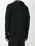 zipped hoodie