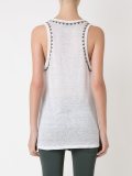 embroidered tank top