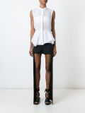 diagonal drape top