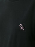 chest slogan T-shirt