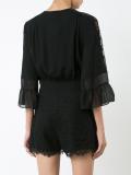 lace insert playsuit