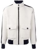 contrast stripe jacket 