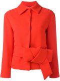 belted blazer