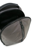 logo print backpack 