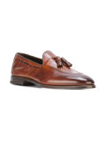 slip-on tassel loafers