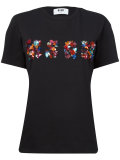 embellished logo T-shirt