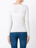 ribbed knit jumper 