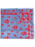 'Skull' scarf