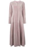 long flared coat 