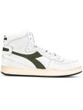 lace-up hi-top sneakers