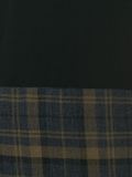 tartan panel T-shirt