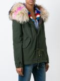 chest pocket parka coat