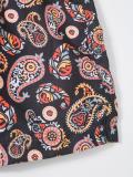 'Neon Paisley' swim shorts