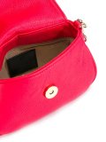 lettered chain crossbody bag