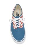 check detail sneakers