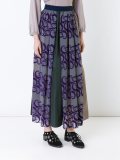 asymmetric pleated skirt
