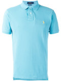 embroidered logo polo shirt 