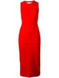 fitted midi dress