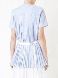 back pleated blouse 