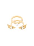 'Crystal Wonders' set of 2 rings