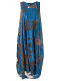round neck midi dress