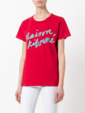 logo handwriting print T-shirt