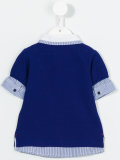 layered polo shirt 