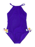 bow detail swimsuit 