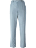 tailored cropped trousers