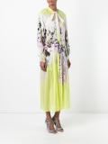 floral print longsleeved dress