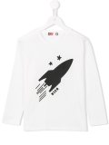 rocket print T-shirt