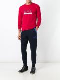 logo print longsleeved T-shirt