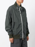 over-dyed bomber jacket