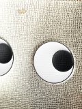 eyes detail cross body bag
