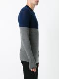 colour block jumper
