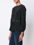 perforated blouse