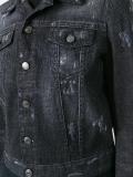 microstudded jean jacket