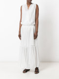 flared long dress 