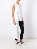 asymmetric draped top