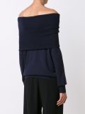 off-shoulder jumper