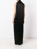 sleeveless long dress