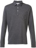 longsleeved jersey polo shirt
