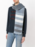 striped scarf