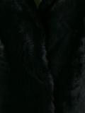 buttoned cape