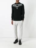 tattoo print jumper
