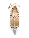 'Rockstud'平底鞋