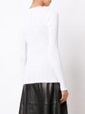 ribbed fine knit jumper