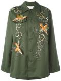 bird embroidered jacket