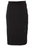 zip up fitted skirt