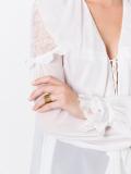 saturn motif thick ring